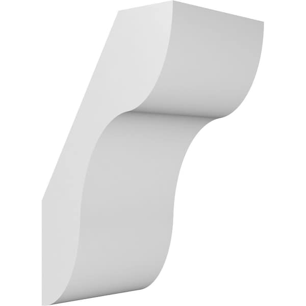Ekena Millwork 5-in. W x 6-in. D x 10-in. H Carmel Architectural Grade PVC Knee Brace BRCP05X06X10CAR - main